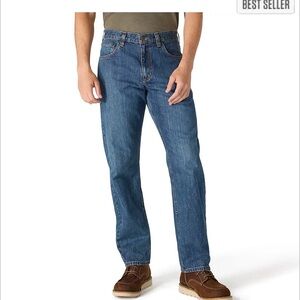 Carhartt Men’s Straight Leg Blue Jeans | Workwear Denim | Waist 36